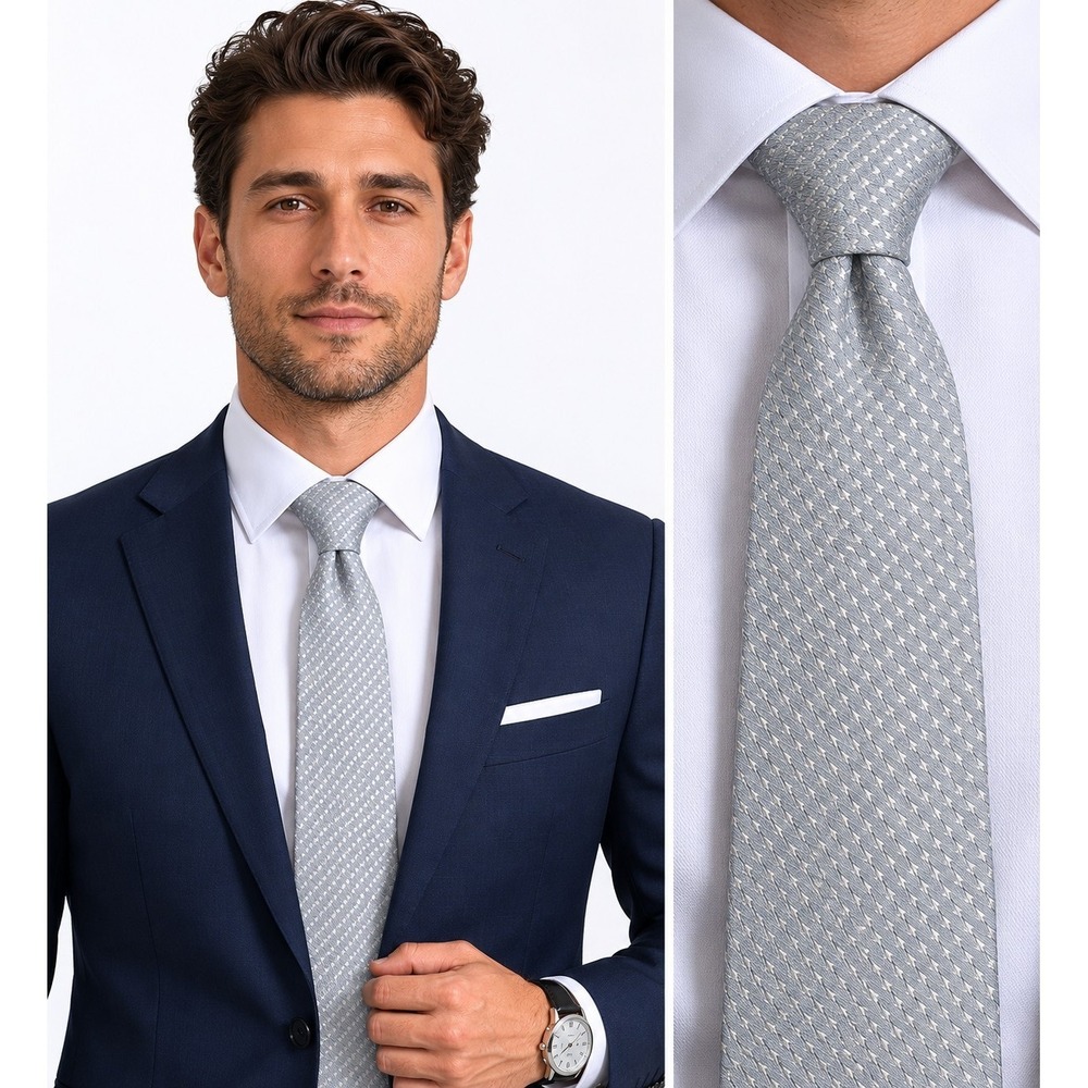 Mauri Silk Tie Workwear Business Office